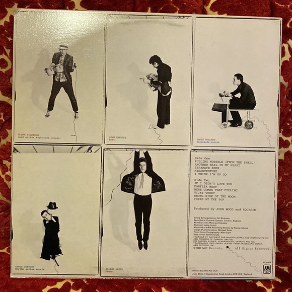 Squeeze album Argybargy on Vinyl - Picture 2 of 8